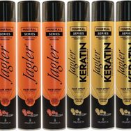 Jagler 400 ml Extra Strong Hold Ekstra Güçlü Tutuş & Minarelli Ekstra Sert Karma 6'lı Saç Spreyi Set