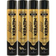 Jagler Keratin Strong Hold-Minarelli Ekstra Sert Keratinli 4x400 ml Saç Spreyi