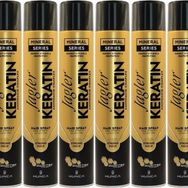 Jagler Keratin Strong Hold-Minarelli Ekstra Sert Keratinli 6x400 ml Saç Spreyi