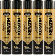 Jagler Keratin Strong Hold-Minarelli Ekstra Sert Keratinli 9x400 ml Saç Spreyi