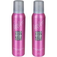 Jagler Pembe 2x150 ml Kadın Sprey Deodorant
