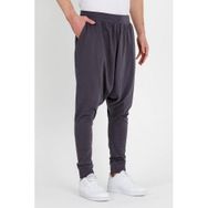 JAHR MARC Koyu Gri Slim Fit Yanları Cepli Erkek Şalvar Eşofman