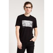 JAHR MARC Siyah Baskılı Basic Erkek T-shirt
