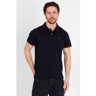 JAHR MARC Siyah Polo Yaka Erkek T-shirt