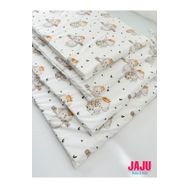 Jaju Baby 60 x 120 Beşik Kenar Koruyucu Beşik Kenar Koruma 60x120 cm%100 Pamuk Kumaş