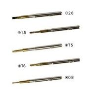Jakemy JM-8140 Aliminyum alaşım 6 Parça Tornavida Set