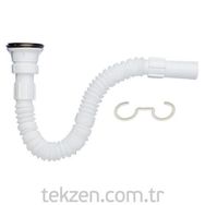 Japar 50603 32 mm Körüklü Lavabo Sifonu