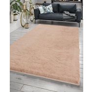 Jassrug 80x150 cm Pudra Fuzzy Kürk Halı