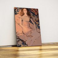 Javvuz Dolores Westworld Metal Poster