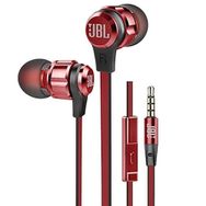 JBL T180A Kırmızı Mikrofonlu Kulak İçi Kulaklık