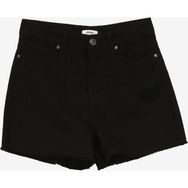 Jeep C4SL-SHT4015 Siyah Kadın Regular Fit Denim Şort