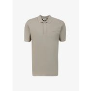 Jeep C4SM-TST4528 Taş Polo Yaka Relaxed Nakışlı Erkek T-Shirt