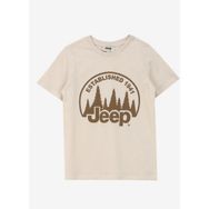Jeep J4SB-TSH9 Baskılı Taş Erkek Çocuk T-Shirt