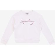 Jeep J4WG-SWT7562 Baskılı Ekru Kız Çocuk Sweatshirt