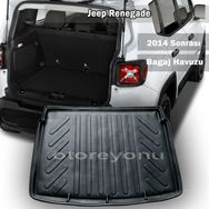 Jeep Renegade 2014 Sonrası Bagaj Havuzu