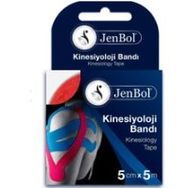Jenbol 5 cm 5 mt Kırmızı Kinesiology Tape Ağrı Bandı