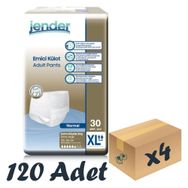 Jender 30'lu 4 Paket XL Emici Külot