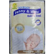 Jenny & Willy No:1 Yenidoğan 40 Adet Bebek Bezi