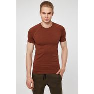 Jerf Binic Kahverengi Erkek T-shirt