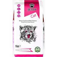 Jessy Tavuklu 15 kg Yavru Kedi Maması