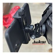 Jiekai JK004 Ayarlanabilir Motosiklet Telefon Tutucu Kask Aparatı