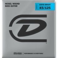 Jim Dunlop DBSBN45125 Super Bright Nickel 45 125 Wound 5 Telli Bas Gitar Teli