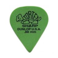 Jim Dunlop Tortex Sharp Yeşil 0.88 mm Pena