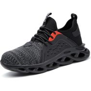 JJEC Gri Siyah Unisex İş Ayakkabısı