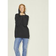 JJXX 12200382 Yuvarlak Yaka Düz Siyah Kadın Sweatshirt