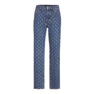 JJXX JXSEOUL Stra MW Laser R3042 DNM Medium Blue Denim Kadın Jeans