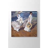 Joaquin Sorolla - Walk On The Beach Tablosu