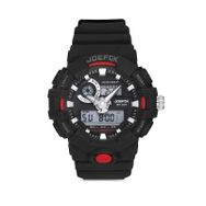 JoeFox JFP1111 Dijital Analog Kanvas Kordon Erkek Kol Saati