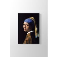 Johannes Vermeer - İnci Küpeli Kız Tablosu