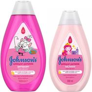 Johnson's Baby 500 ml Işıldayan Parlaklık Şampuan + 300 ml Işıldayan Parlaklık Saç Kremi