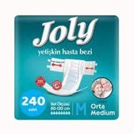 Joly Yetişkin Bel Bantlı M Orta 240 Adet 8x30 Hasta Bezi