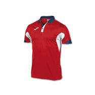 Joma 100184.600 Polo Master Red White S/S Erkek Polo Tişörtü