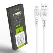 Jopus Universal Lightning Jo-dk9 J-well 1 mt Beyaz Data Kablosu