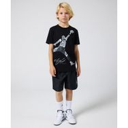 Jordan 95C575-023 Siyah MJ Essentials French Terry Shorts Çocuk Şort