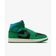 Jordan BQ6472-033 Yeşil Air 1 Mid Kadın Sneaker