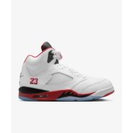 Jordan HQ7978-101 Beyaz Air 5 Retro Erkek Sneaker