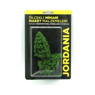 Jordania JE03P-126120 Açık Yeşil 1:50 12 cm 2'li Maket Ağaç