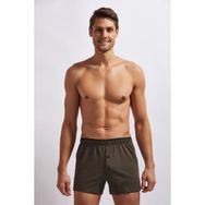 Josejuan 3400 Haki Pamuk Örme Penye Erkek Boxer