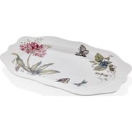 Joy Carmen Butterfly Serisi 35 cm Büyük Boy Oval Tabak