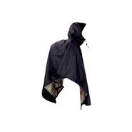 JR Gear Hafif Su Geçirmez Siyah Panço Yağmurluk