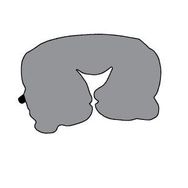 JR Gear U Pillow Gri Boyun Yastığı