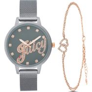 Juicy Couture JC-1122GYGY Kadın Kol Saati
