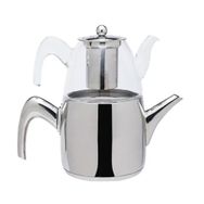 Jumbo 6500 Cam Full Metal Sap Demlikli Çaydanlik