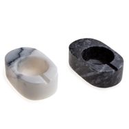 Jumbo Ascella Mermer Kapaklı 2'li 9x6x3 cm Baharatlık