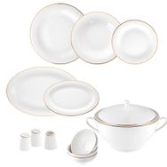 Jumbo Bright Gold 12 Kişilik 60 Parça Yemek Takımı