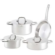 Jumbo Duowall Çelik 7 Parça Tencere Seti